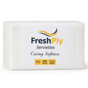 FreshPly Serviettes 1Ply